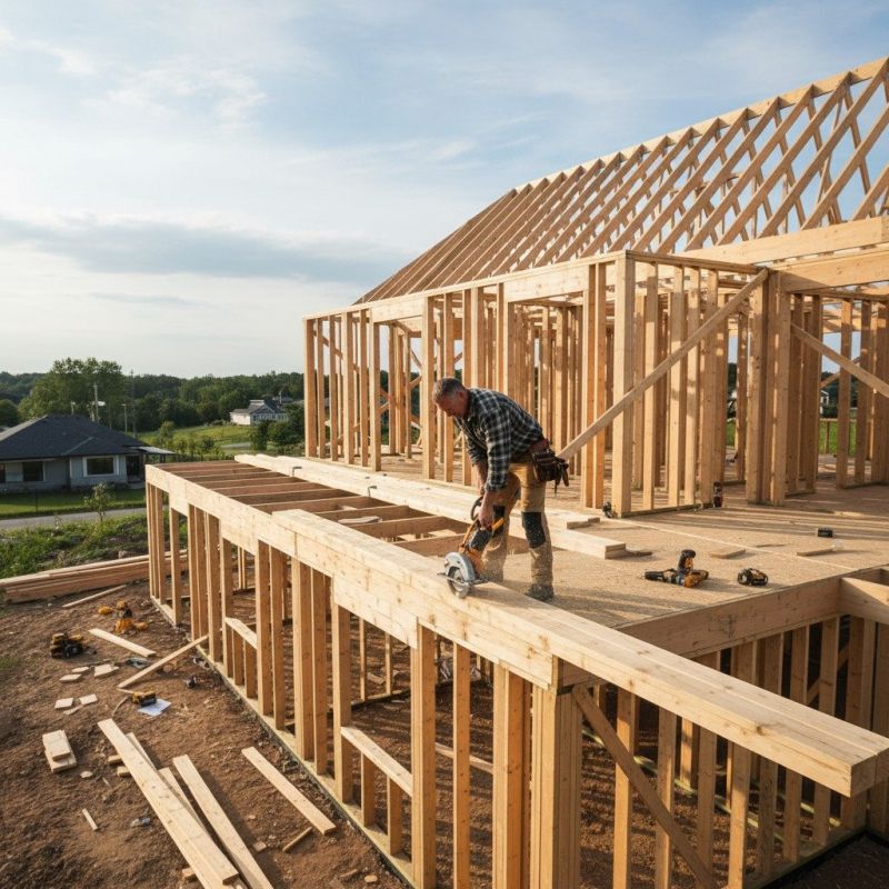 Wood Beam Installation