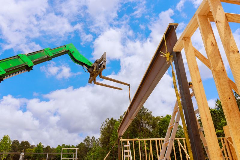 Wood Beam Installation