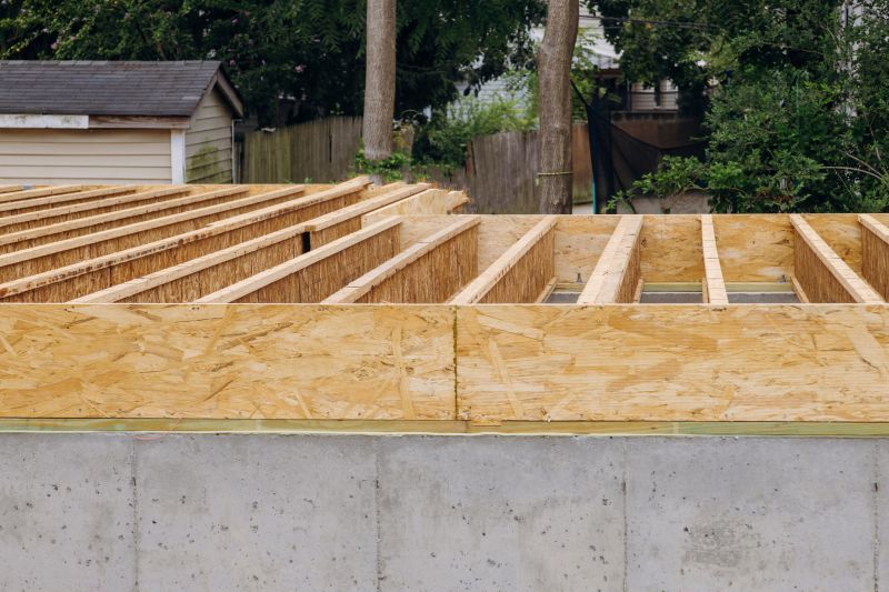 Wood Beam Installation in Spring